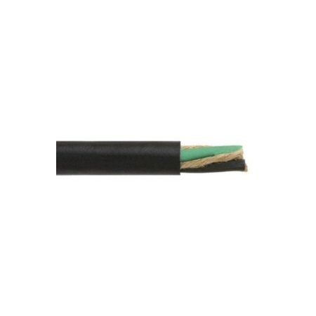 Ascent Portable Cord, SJOOW, 16 AWG, 3 C, Black, CPE, Stranded, 300V, Indoor/Outdoor, 2500 ft SJO1603OW-0/90CASC